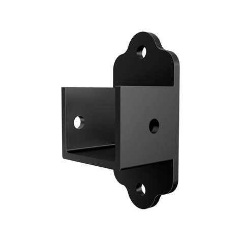 1 1 4 metal fence post mount bracket|metal wall mount fence brackets.